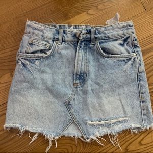 Zara jean skirt